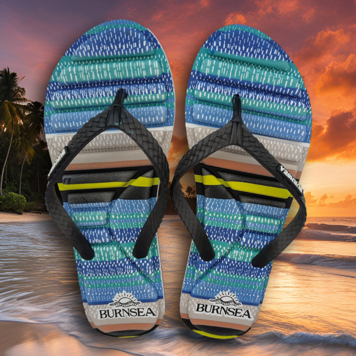 "Sunsets" Women's EVA Flip-Flops